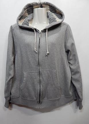 Жіноча трикотажна толстовка з капюшоном та підкладкою faded glori нар. 56-58 005gt
