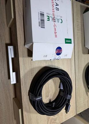 Кабель hdmi ugreen hdmi to hdmi, v1.4 4k uhd високошвидкісний кабель 15 м black