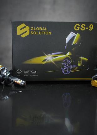 Світлодіодна автолампа gs9 h7 3570 cooler 85w 15000lm 6000k