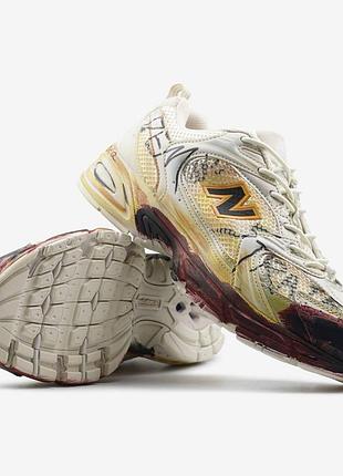 Кросівки new balance 530 custom beige red 39