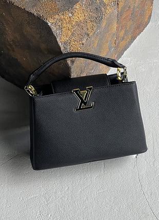 Сумка louis vuitton capucines черный