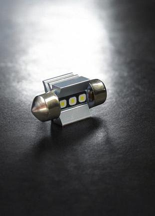 Світлодіодна лампа gs fs-3838-3smd 31мм osram canbus 10-30v (аналог c5w) біла