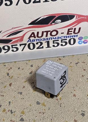 24430433 gm реле вентилятора opel vectra, astra, zafira, corsa, орель астра, зафіра, корса, комбо меріва