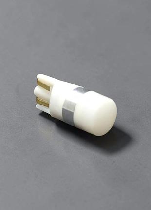 Світлодіодна автомобільна лампа gs t10 (w5w) 2835-2smd premium 12-24v white