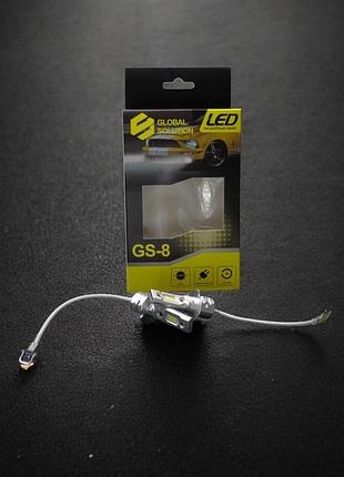Светодиодная лампа 10-30v gs-8 h3 7035csp no cooler 15w 5000lm 6000k