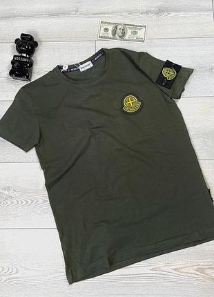 Брендовая мужская футболка stone island