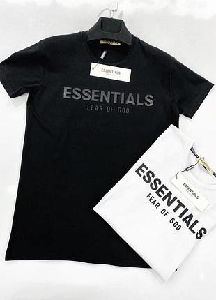 Брендовая мужская футболка essentials