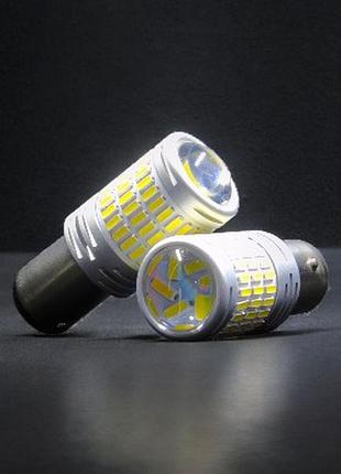 Світлодіодна лампа gs 1157-4014-84smd (аналог p21/5w) 10-30v, біла 5000k