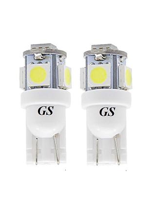 Автолампа gs t10-5smd-5050 24v white