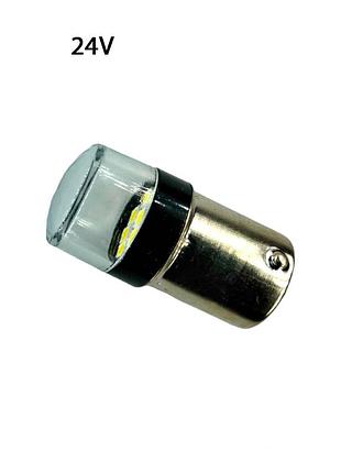 Автолампа світлодіодна gs 24v s25 1156-3030 10smd samsung білий