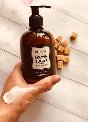 Лосьйон для тіла brown sugar farmasi фармасі фармасі 325 мл