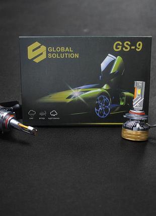 Автомобільна лампа gs9 hb3(9005) 12-22v 3570 cooler 85w 15000lm 6000к