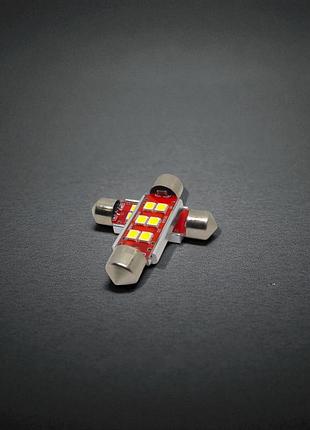 Led лампа c5w фестон 39мм gs 10-30v samsung 3030 canbus універсальна