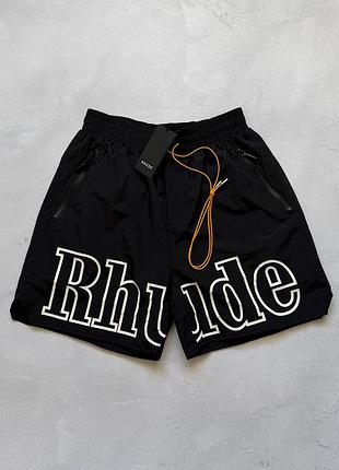 Шорти rhude чорні рхуд
