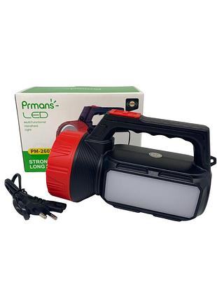 Ліхтар ручний led "prmans" 15w, 1200mah, 2 режими