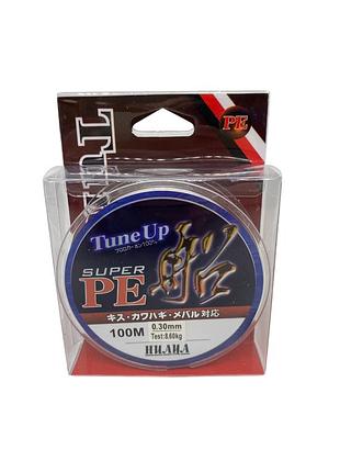 Леска "tuneup" 100м ре черная, тест 8,60кг 0,30мм