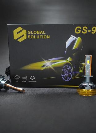 Автомобільна лампа gs9 h1 12-22v 3570 cooler 85w 15000lm 6000к