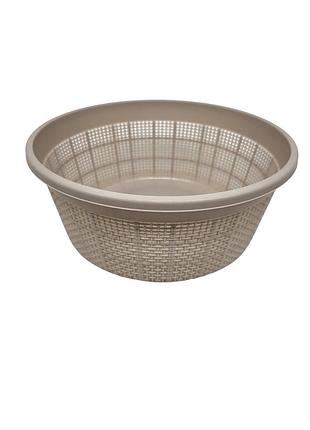 Кошик ажурний 22*22*9.5см пластиковий