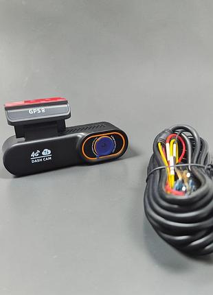 Автомобільний 4g відеореєстратор gs q08g з gps-моніторингом та віддаленим онлайн-доступом