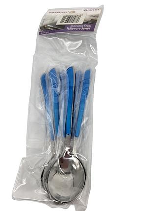 Набір ложок чайних "sokemvleez" кольорові 6шт