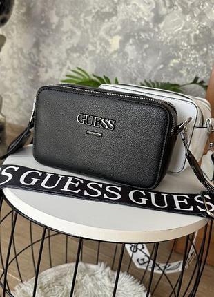 Жіноча сумка, крос боді. біла сумка guess