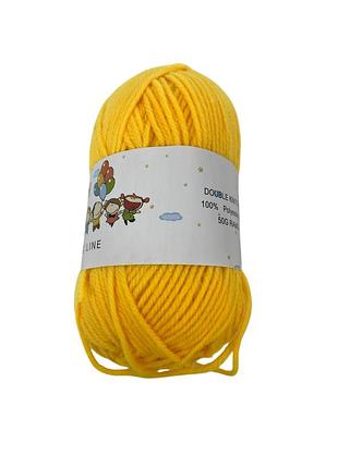 Пряжа "diy" тонка 50г жовта
