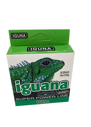 Леска "iguana" 100м нейлон, тест 7,9кг 0,28мм