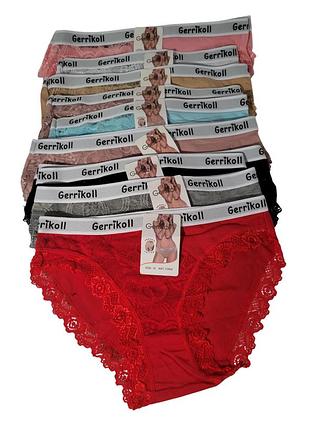 Трусы женские, 12 шт. l-xxl