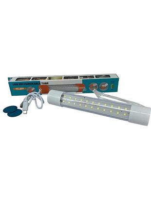Лампа-фонарь led с магнитами, 17см, micro-usb, 4 режима