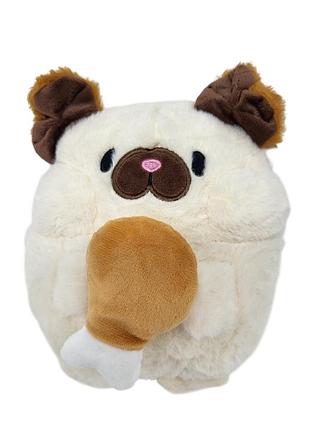 Игрушка мягкая "зайчик/собачка" 20 см