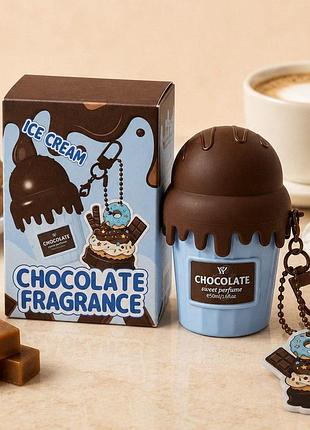 Парфумована вода "chocolate fragrance" ice cream з брелоком, 50 мл