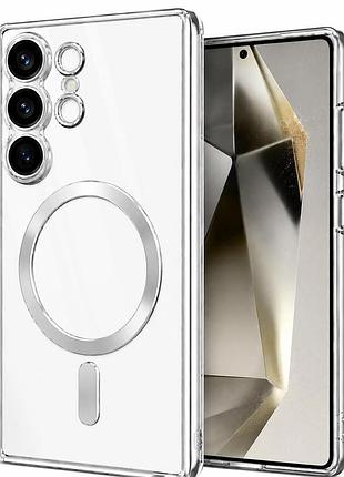 Чехол fiji chrome для samsung galaxy s26 ultra (s948) с magsafe и защитой камер silver