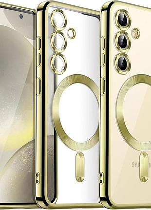 Чохол fiji chrome для samsung galaxy s26 (s942) з magsafe та захистом камер gold