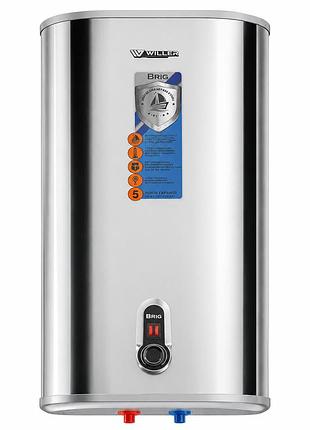 Водонагрівач вертикальний willer iv50dr brig mirror (корпус із неіржавкої сталі)