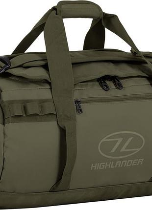 Сумка дорожная водозащитная highlander storm kitbag 45l olive (db122-og)
