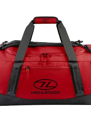 Сумка дорожня водозахисна highlander hauler duffel 65l red (db133-rd)