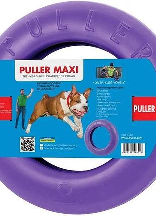 Collar puller maxi, тренувальне кільце для собак, фіолетовий