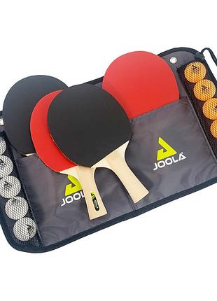 Набор для настольного тенниса joola family 4 bats 10 balls (54810)