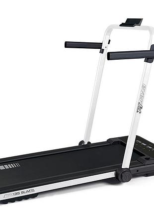 Беговая дорожка everfit tfk 135 slim pearl white (tfk-135-slim-w)