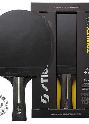 Ракетка для настольного тенниса stiga trinity v2 3 star fl (1213-1208-35)