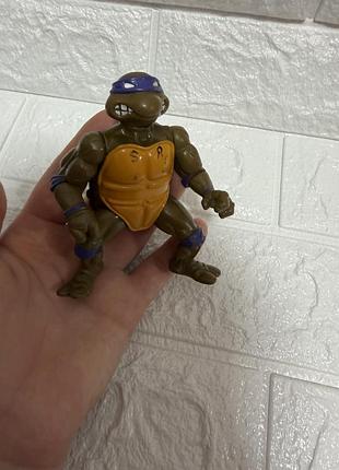 Вінтажна фігурка донателло з «черепашок-ніндзя» від playmates toys, випущена приблизно у 1988 році
