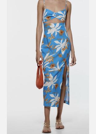 Сукня плаття  сарафан zara  xs