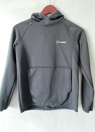 Худі кофта berghaus оригінал сіра дитяча кофта з капюшоном