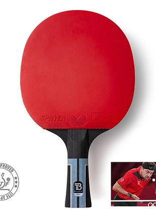 Ракетка для настільного тенісу butterfly timo boll progress fl (6110200002)