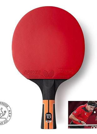 Ракетка для настольного тенниса butterfly timo boll comfort junior fl (6110100009)