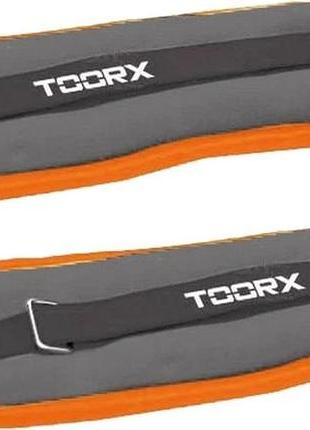 Обважнювачі toorx 2 х 1 кг для ніг і рук (ahf-072)