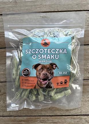 Master dog szczoteczka o smaku warzyw - жевательные лакомства для собак (овощные щёточки), ns-252, 500 гр.