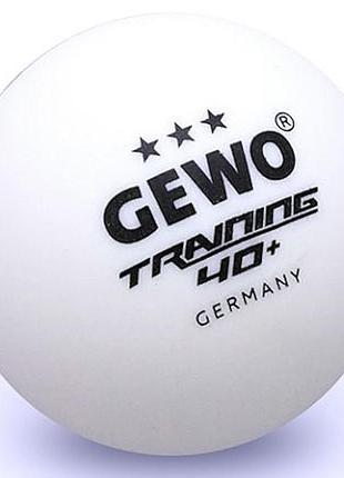 Мячи для настольного тенниса gewo trainingsball 40+ 6 шт (85921200)