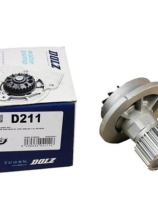 Помпа (насос водяний) лачетті 1.6 dolz - (d211)
