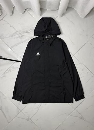 Оригінальна куртка-дощовик adidas entrada 22 all-weather jacket / вітровка адідас розмір l (hb0581)